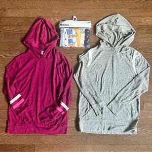 Long sleeve hoodie tees